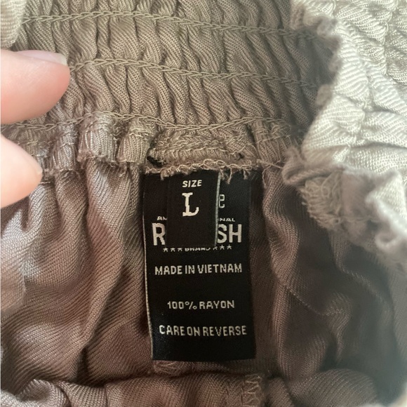 New Rewash Wide Leg Beachy Open Wide Leg Pants Size Large - Picture 8 of 11